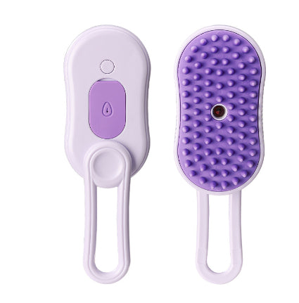 Steam Brush "Steamy" for Cats and Dogs - 3 In 1 Electric Spray